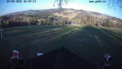 Sjezdovka, panorama východ