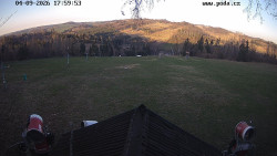 Sjezdovka, panorama východ