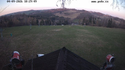 Sjezdovka, panorama východ