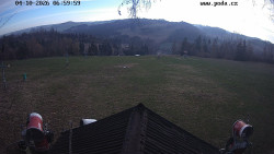 Sjezdovka, panorama východ