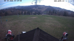 Sjezdovka, panorama východ