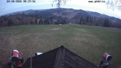 Sjezdovka, panorama východ