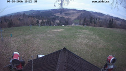 Sjezdovka, panorama východ