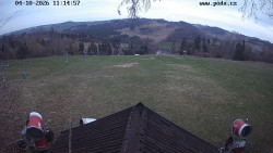 Sjezdovka, panorama východ