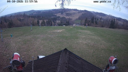 Sjezdovka, panorama východ