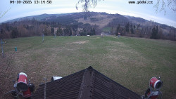 Sjezdovka, panorama východ