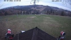 Sjezdovka, panorama východ