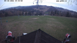 Sjezdovka, panorama východ