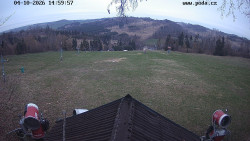 Sjezdovka, panorama východ