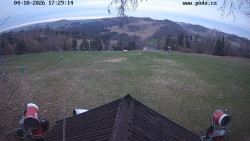 Sjezdovka, panorama východ