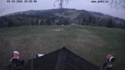 Sjezdovka, panorama východ