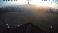 Sjezdovka, panorama východ