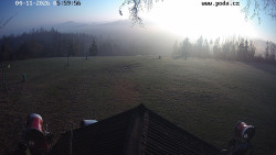 Sjezdovka, panorama východ