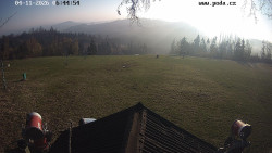 Sjezdovka, panorama východ