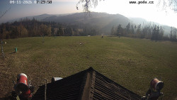 Sjezdovka, panorama východ