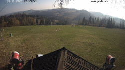 Sjezdovka, panorama východ