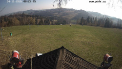 Sjezdovka, panorama východ