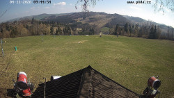 Sjezdovka, panorama východ