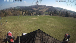 Sjezdovka, panorama východ