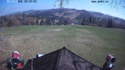 Sjezdovka, panorama východ