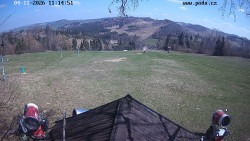 Sjezdovka, panorama východ