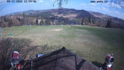 Sjezdovka, panorama východ