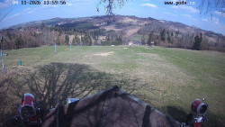 Sjezdovka, panorama východ