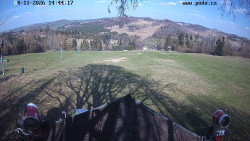 Sjezdovka, panorama východ