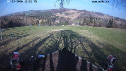 Sjezdovka, panorama východ