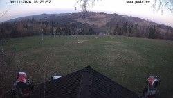 Sjezdovka, panorama východ