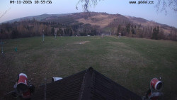 Sjezdovka, panorama východ