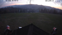 Sjezdovka, panorama východ