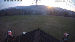 Sjezdovka, panorama východ