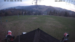 Sjezdovka, panorama východ