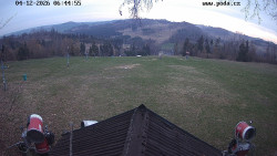 Sjezdovka, panorama východ