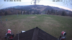 Sjezdovka, panorama východ