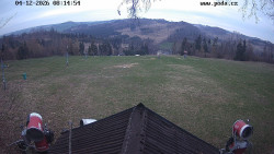 Sjezdovka, panorama východ