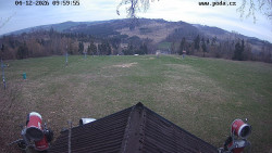 Sjezdovka, panorama východ