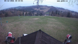 Sjezdovka, panorama východ