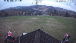 Sjezdovka, panorama východ