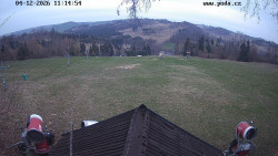 Sjezdovka, panorama východ