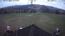 Sjezdovka, panorama východ