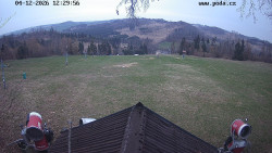 Sjezdovka, panorama východ