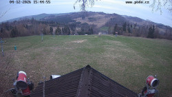 Sjezdovka, panorama východ