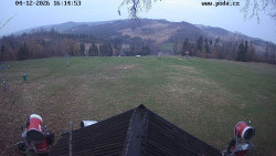 Sjezdovka, panorama východ