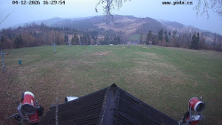 Sjezdovka, panorama východ