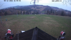 Sjezdovka, panorama východ