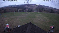 Sjezdovka, panorama východ