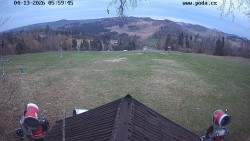 Sjezdovka, panorama východ