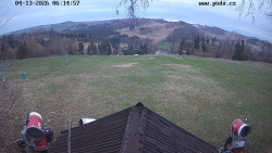 Sjezdovka, panorama východ